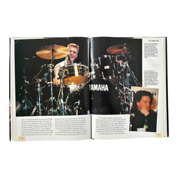 U2 Hardcover Book by Jackie Shirley Longmeadow Press 1992 Zoo TV Era Photos - Picture 4 of 6